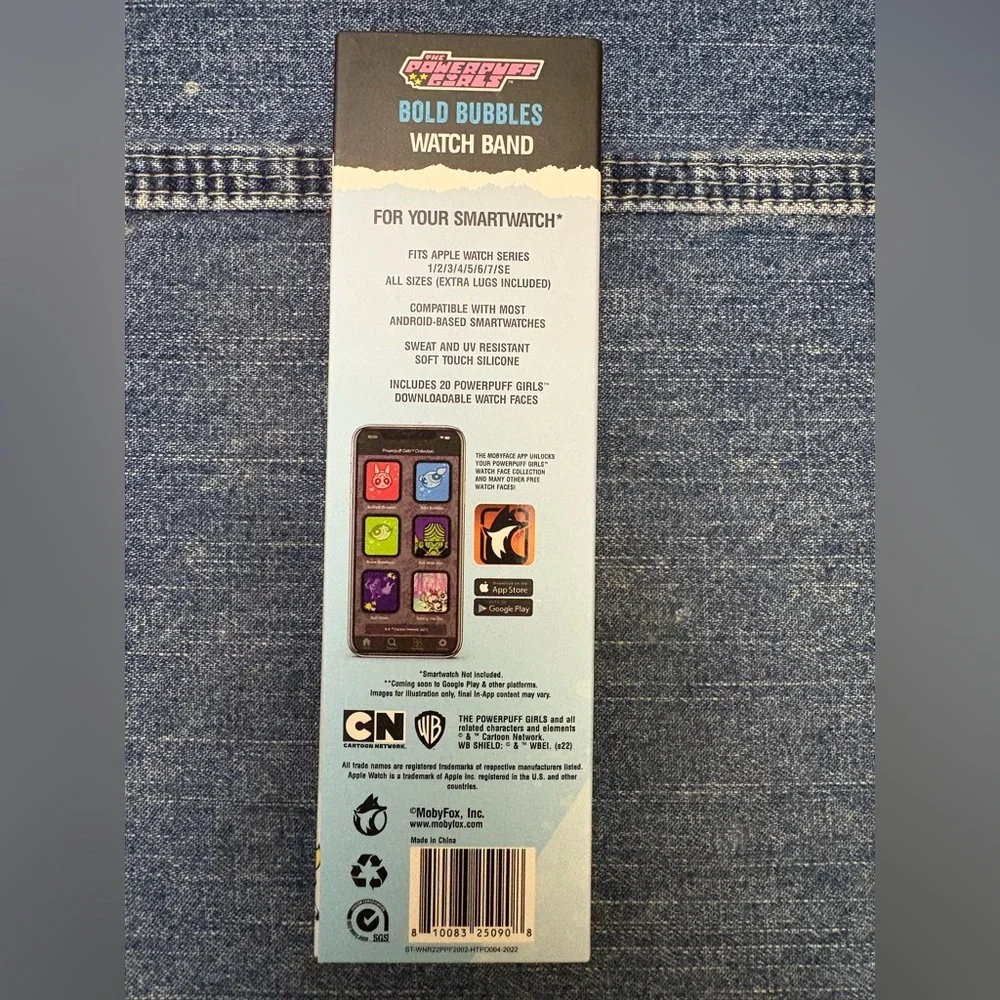 Powerpuff Girls Bold Bubbles Apple Smartwatch Band - Picture 8 of 11